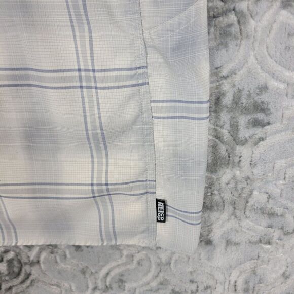 REI Co-Op Shirt Men Large L White Lightweight Performance Hiking Button Up Mens - Picture 3 of 12